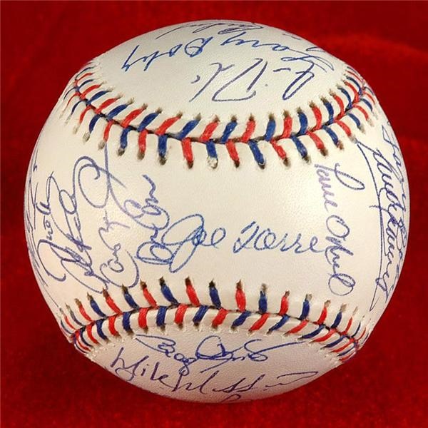 Autographs Baseball - 1997 American League All-Star Team Signed Baseball