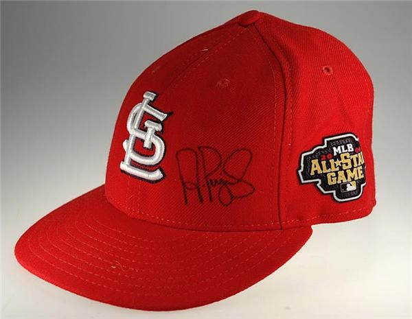 Autographs Baseball - Albert Pujols Signed St Louis Cardinals 2006 All-Star Game Baseball Cap