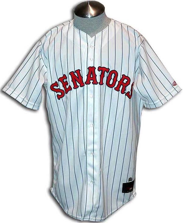 Game Used Baseball - 2002 Washington Senators Kenny Rogers TBC Game Issued Jersey