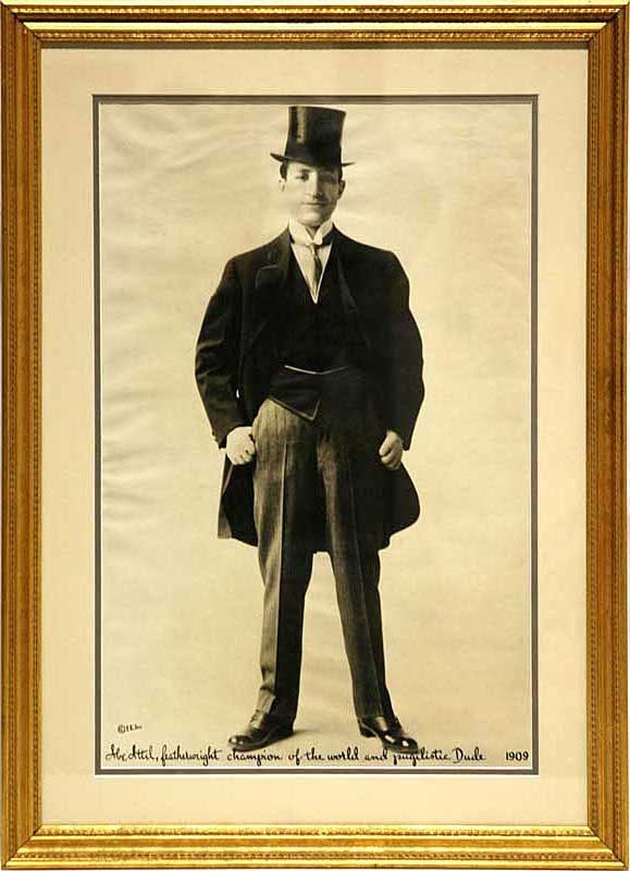 Memorabilia Other - Large 1909 Abe Attell Boxing Photograph (12 x 19'')