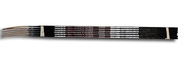 (6) Mario Lemieux Unused Game Issued Hockey Sticks