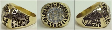 Guy Lafleur - 1977 Montreal Canadiens Stanley Cup Championship Ring