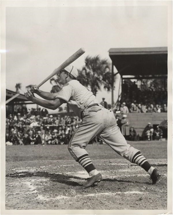 St. Louis Cardinals - 1930's Joe Medwick Original Photograph