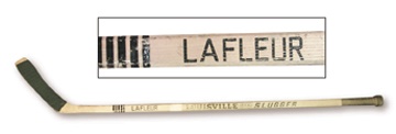 - 1974-75 Guy Lafleur Game Used Louisville Slugger Stick