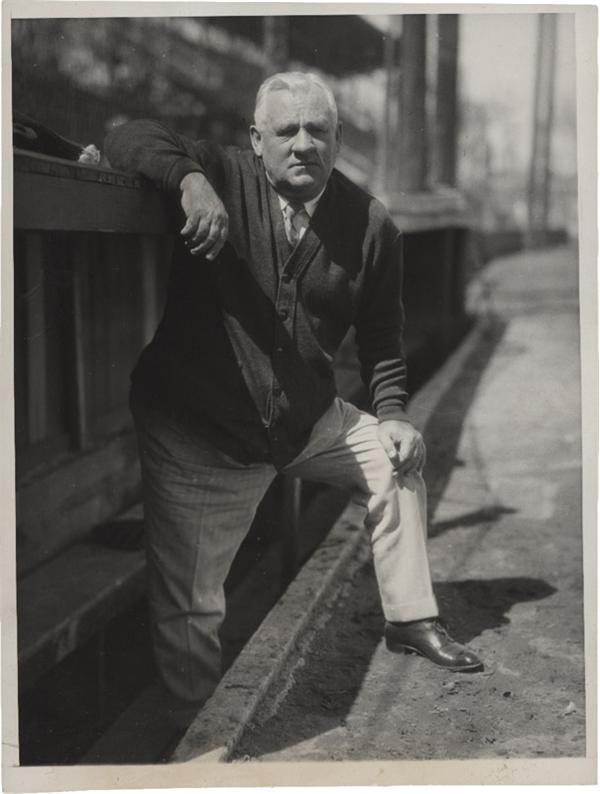 San Francisco Examiner Photo Collection - Sports - 1931 John McGraw Hall of Famer Photo