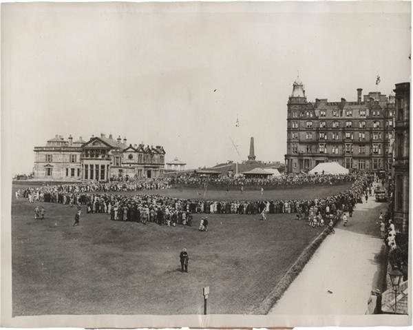 - 1927 Bobby Jones British Open St. Andrews Photo