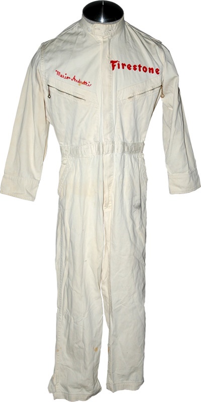 Game Used Other - Mid 1960's Mario Andretti Race Worn Uniform