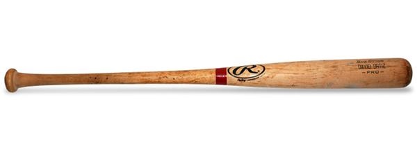 - Red Sox David Ortiz Game Used Baseball Bat