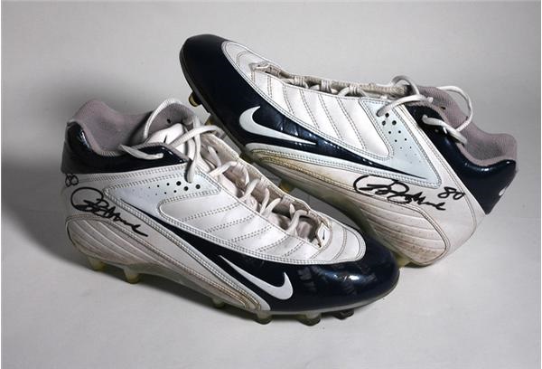 Super Bowl - 2006 Isaac Bruce Game Worn Cleats