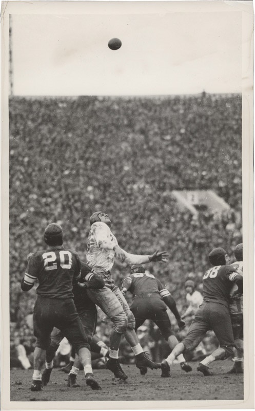 San Francisco Examiner Photo Collection - Sports - 1939 Rose Bowl Football Wire Photo