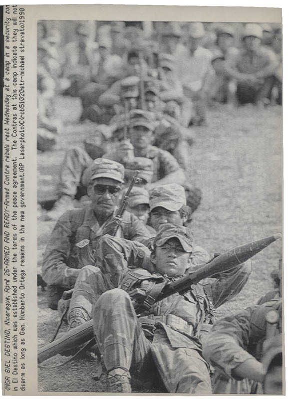 Political - 1970-1990s Nicaraguan Contras Photographs (175+)