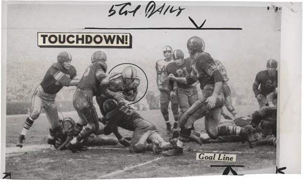 Football - 1955 Rose Bowl Wire Photos (16)