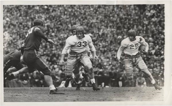 Football - 1939 Rose Bowl Wire Photos (4)