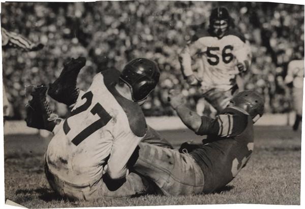 Football - 1940’s East-West Shrine Game Wire Photos (7)