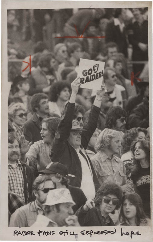 Football - 1970’s Oakland Raiders Wire Photos (14)