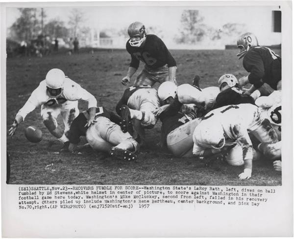 Football - 1950’s College Football Wire Photos (73)