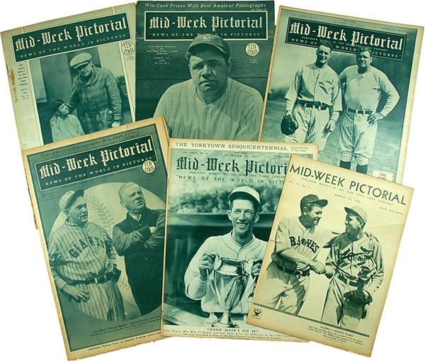 Mid-Week Pictorial Collection with Sports Covers (12)