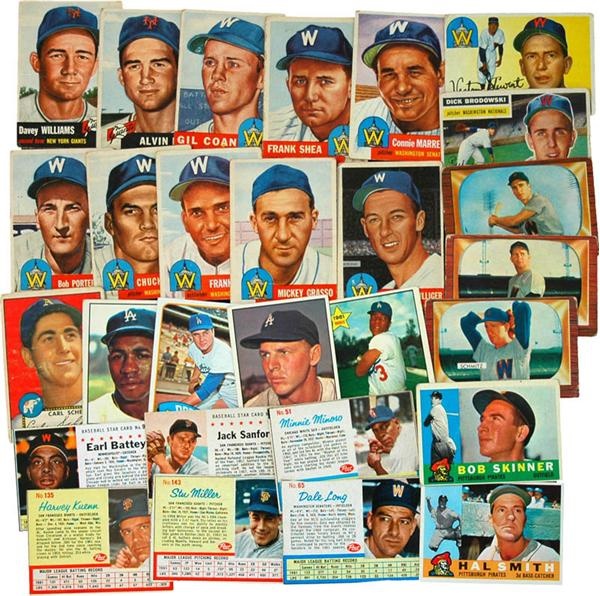 Baseball and Trading Cards - 1950-60s Baseball Card Collection (4000+)