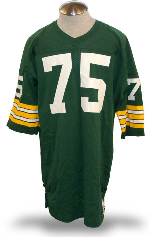 - Forrest Gregg Worn Green Bay Packers Jersey