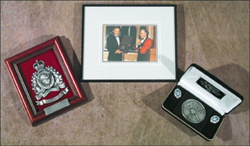 - 1990's Collection of Awards Presented to Guy Lafleur (3)