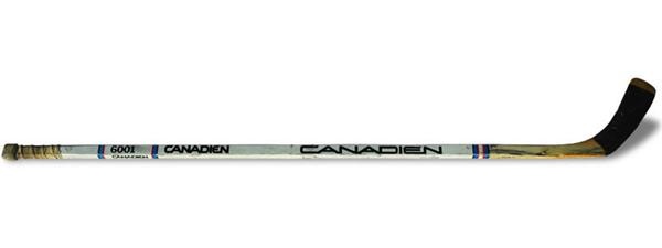 Hockey Equipment - Cam Neely Signed Game Used Hockey Stick