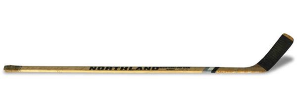 Hockey Equipment - Phil Esposito Signed Game Used Hockey Stick