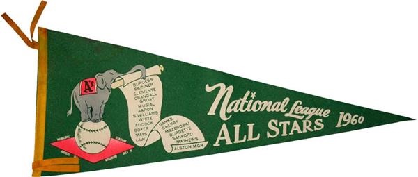 - 1960 National League All Stars Baseball Pennant