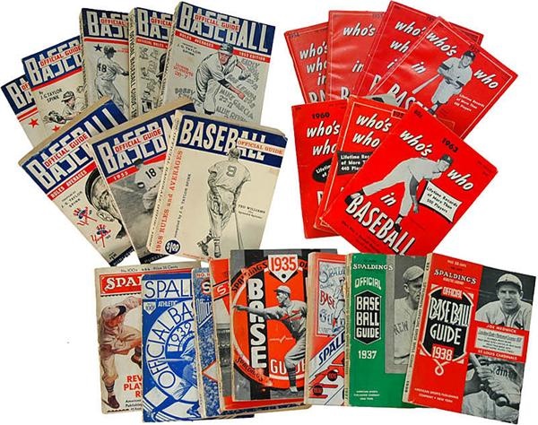 Baseball Guide Collection 1910-1980 (40+)