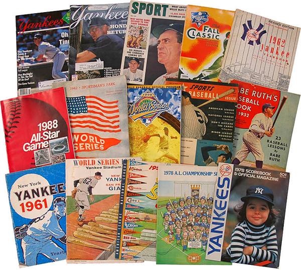 Baseball Publication Collection (75+)