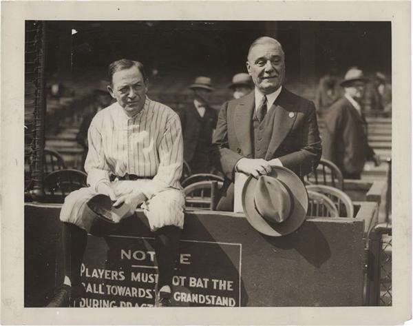 1927 Miller Huggins and 1953 Casey Stengel Photos (2)