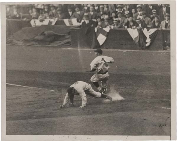 - 1932 World Series Photo with Lou Gehrig