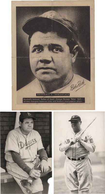 1948 Leaf Baseball Premium Babe Ruth