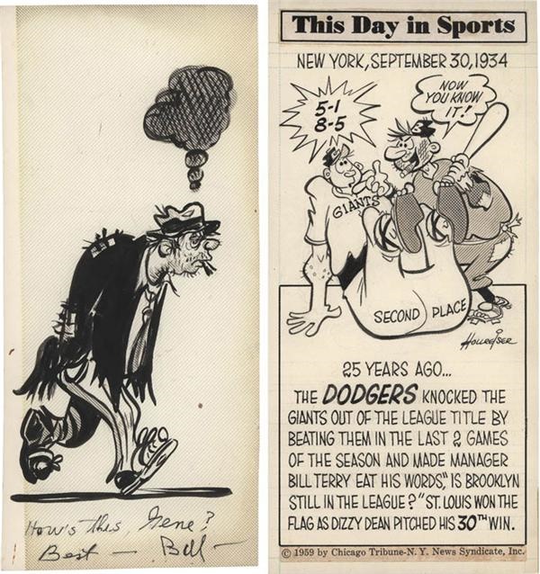 Ernie Davis - Brooklyn Dodgers Bum Original Artwork (2)