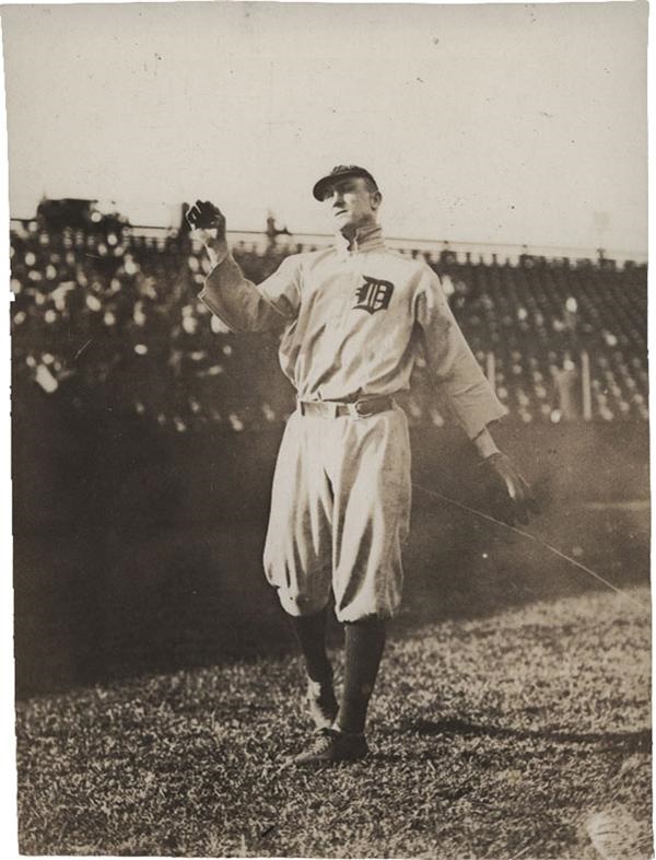 1908 Ty Cobb Photo from Paul Thompson