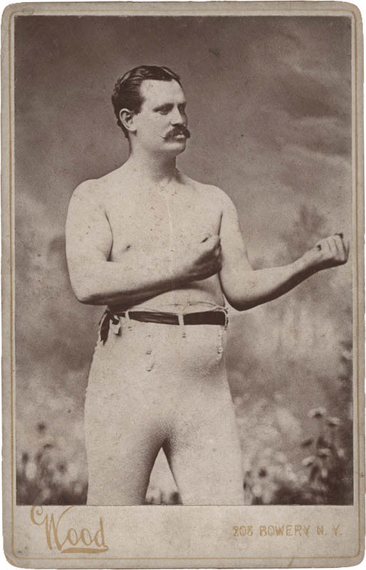 - 19th Century Paddy Ryan Boxing Cabinet Card