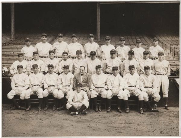 Amazing 1932 New York Yankees Baseball Team Photo