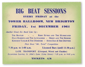 - December 1, 1961 Ticket