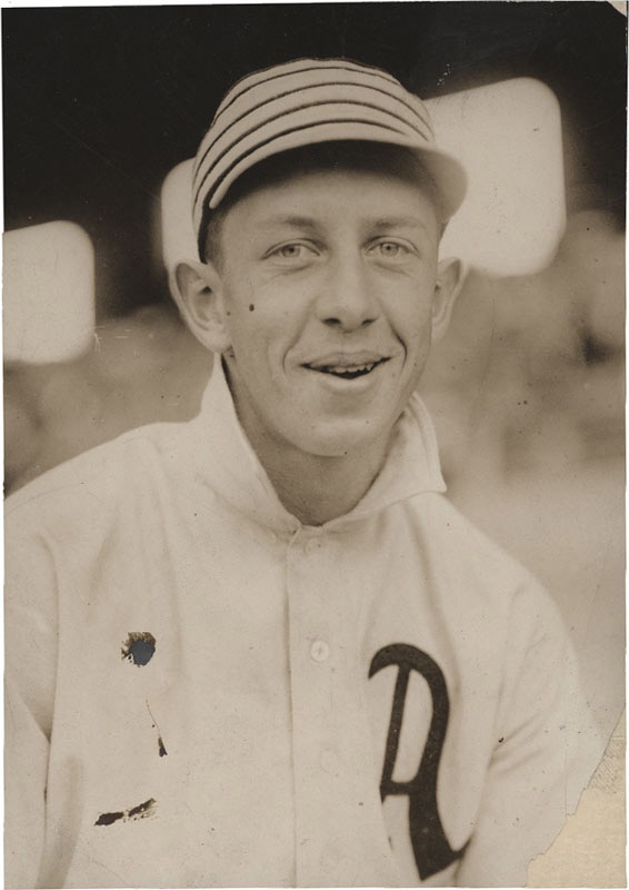 Baseball Photographs - Amazing Eddie Collins Bain News Service Photo