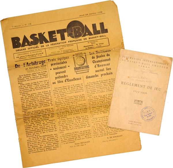 - Two 1930&#39;s Foreign Basketball Publications