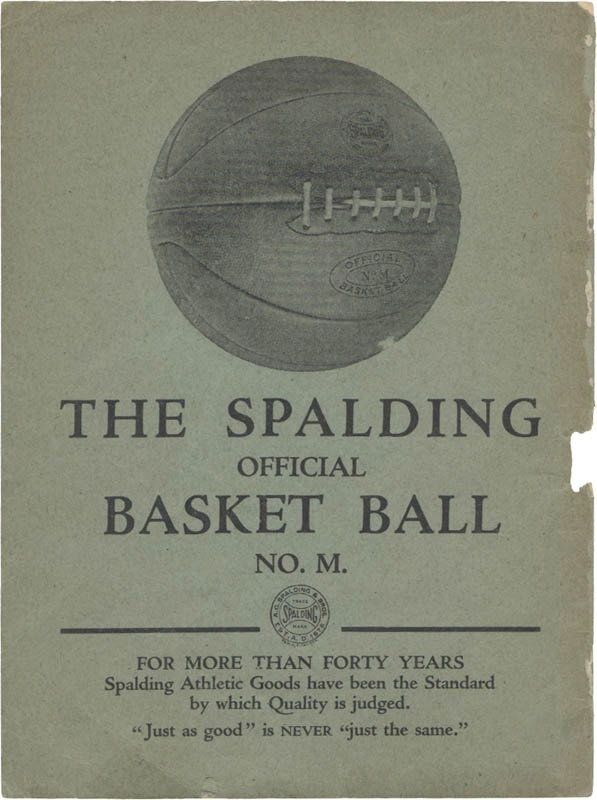 - 1919-1920 Official Basket Ball Rules Booklet-Part IV