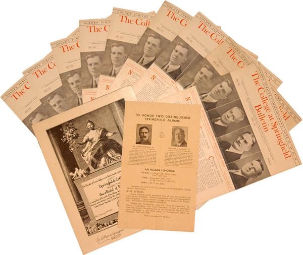 The Dr. James Naismith Collection - Collection of Material From The College at Springfield Relating to James Naismith (11)