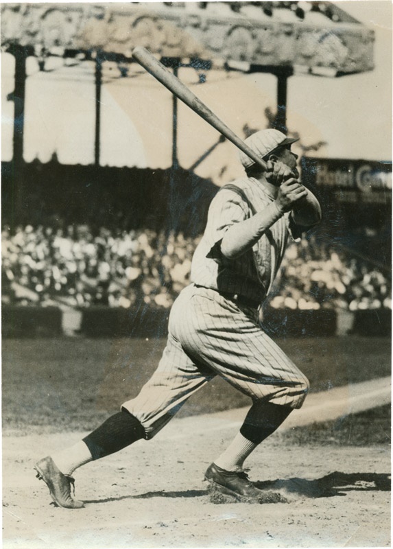 - Famous 1927 Babe Ruth Baseball Photograph