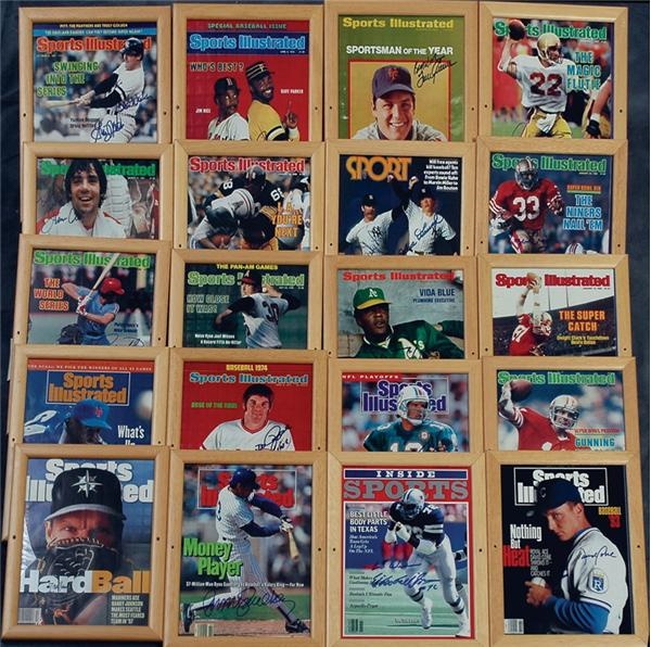 - Collection of Signed Sports Magazine Covers (78)