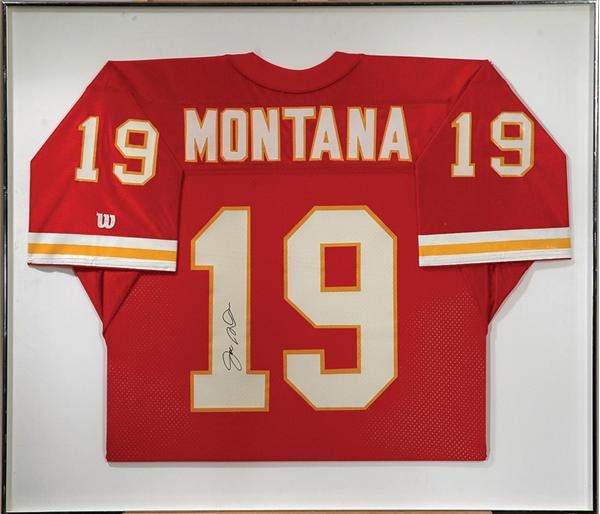 Football - Joe Montana Signed Jersey Collection (3)