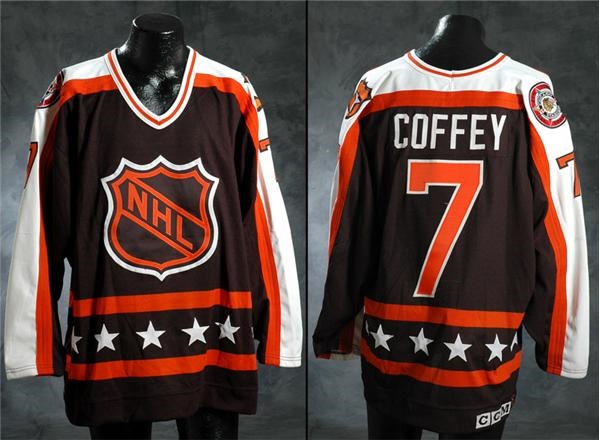 Hockey Equipment - 1991 Paul Coffey NHL All-Star Game Worn Jersey