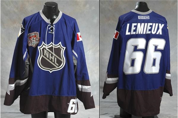 - 2002 Mario Lemieux NHL All-Star Game Issued Jersey