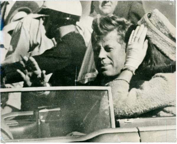 - JFK and Jackie in the Limo