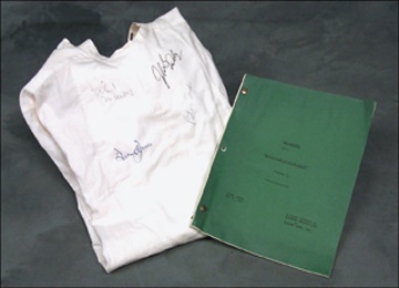 - The Monkees Signed Shirt-Script