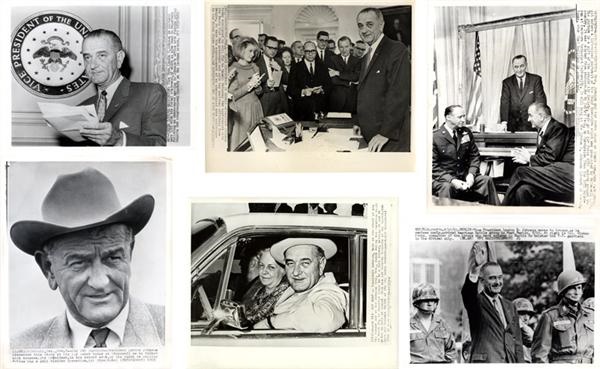 - Huge and Important Archive of Lyndon Baines Johnson Photographs
(300+ images)