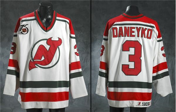 Hockey Equipment - 1991-92 Ken Daneyko New Jersey Devils Game Worn Jersey